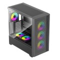 Xilence Xilent Flux Midi Tower Czarny - 2997971