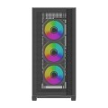 Xilence Xilent Flux Midi Tower Czarny - 2997975