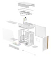 DeepCool CL6600 WH Midi Tower Biały - 3010976