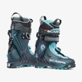 Buty damskie skitourowe Scarpa F1 - anthracite/aqua - 2984001