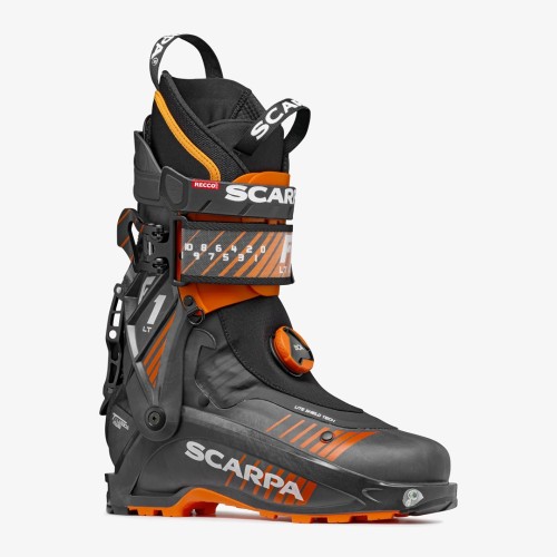 Buty skiturowe Scarpa F1 LT - carbon/orange - 2984687