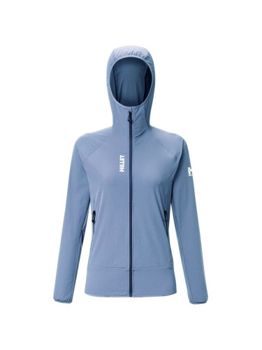 Kurtka softshell damska Millet Kamet Xcs Light Hoodie - coronet blue rozmiar: s - 3023614