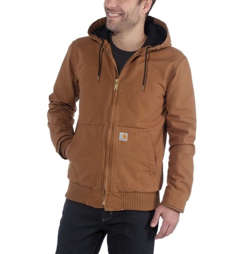 Kurtka Carhartt Duck Active Jacket Brown - 2984701
