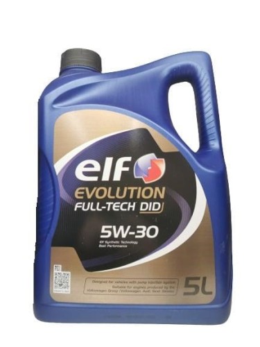 ENGINE OIL ELF EVOLUT FULLTE DID 5W30 5L - 2984754