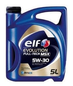 ENGINE OIL ELF EVOLUT FT MSX 5W/30 5L