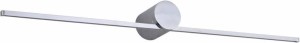 Nowoczesny kinkiet LED SLIM L IP44 chromowany