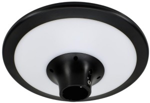 SOLARNA OPRAWA PARKOWA LED SOLUM 20W 2200LM 3000-4000K IP65 CZARNA