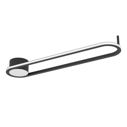 LUMINAIRE CEILING LED-CCT 24W BLACK - 2985174