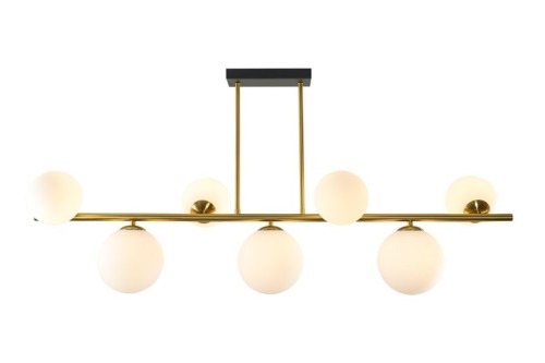 Lampa wisząca na szynie H52CM 7XG9 kolor złoty - 2985243