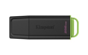 KINGSTON 256GB Portable USB 3.2 Gen 1 DataTraveler Exodia Black/Green