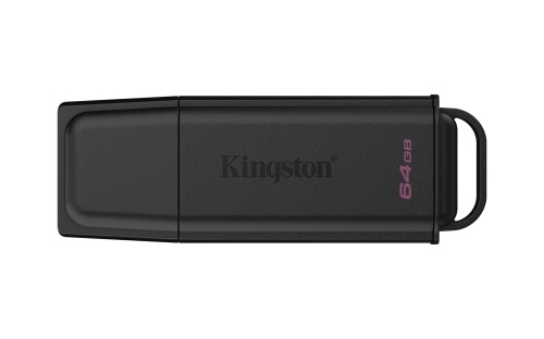 KINGSTON 64GB Portable USB 3.2 Gen 1 DataTraveler Exodia Black - 2985740