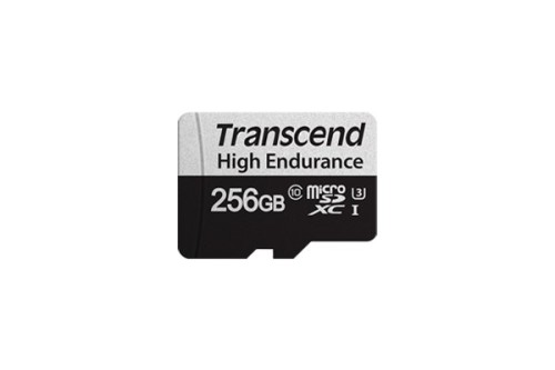 SD microSD Card 256GB Transcend SDXC USD350V w/adapter - 2985844