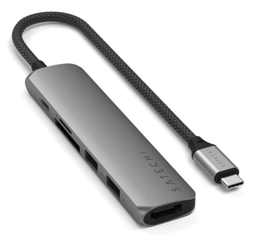 Satechi 6-w-1 - Stacja dokująca - USB-C 3.2 Gen 2 - HDMI - 3004972