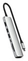 Satechi USB-C 7-w-1 Slim Multi Port Adapter Ethernet Srebrny - 2986356