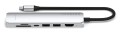 Satechi USB-C 7-w-1 Slim Multi Port Adapter Ethernet Srebrny - 2986352