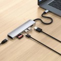 Satechi USB-C 7-w-1 Slim Multi Port Adapter Ethernet Srebrny - 2986357