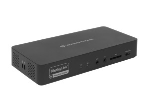 Stacja dokująca Conceptronic 17-1 USB-C->HDMI DP 4K/60Hz GbE USB-C bk