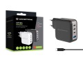 CONCEPTRONIC Ładowarka 4Port GaN 3xUSB-C/1xA 100WPD3.0/PPS sw - 2986120
