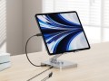 Uchwyt na tablet CONCEPTRONIC ze stacją dokującą 8 w 1 srebrny - 2986200