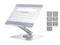 CONCEPTRONIC Uchwyt na laptopa ze stacją dokującą 7 w 1 srebrny - 2986232