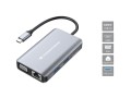 Conceptronic DONN21G stacja dokująca Przewodowa USB 3.2 Gen 1 (3.1 Gen 1) Type-C Szary - 2986274