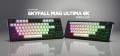 HATOR Skyfall 80 MAG ULTIMA 8K wireless klawiatura Gaming USB + RF Wireless + Bluetooth QWERTY US English Czarny, Biały - 2986697