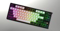 HATOR Skyfall 80 MAG ULTIMA 8K wireless klawiatura Gaming USB + RF Wireless + Bluetooth QWERTY US English Czarny, Biały - 2986709