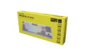 HATOR Rockfall 3 TKL Wireless klawiatura Uniwersalne USB + RF Wireless + Bluetooth QWERTY Angielski Biały - 2986746