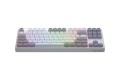 HATOR Rockfall 3 TKL Wireless klawiatura Uniwersalne USB + RF Wireless + Bluetooth QWERTY Angielski Biały - 2986736