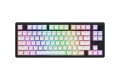 HATOR Skyfall 80 MAG ULTRA 8K klawiatura Gaming USB QWERTY US English Czarny, Biały - 2986619
