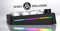 HATOR Skyfall 80 MAG ULTRA 8K klawiatura Gaming USB QWERTY US English Czarny, Biały - 2986636