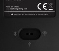 Deltaco Gaming GAM-100-DE klawiatura USB + RF Wireless + Bluetooth QWERTZ Niemiecki Czarny - 2986838