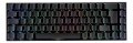 Deltaco Gaming GAM-100-DE klawiatura USB + RF Wireless + Bluetooth QWERTZ Niemiecki Czarny - 2986836