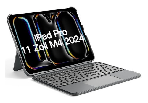 Klawiatura iPad Pro 11" Kompatybilna QWERTZ szara - 2986930