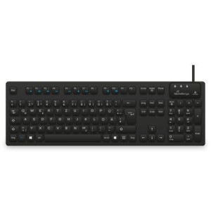 MediaRange MROS273 klawiatura Dom/Biuro USB QWERTZ Niemiecki Czarny