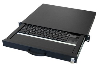aixcase AIX-19K1UKUSTP-B klawiatura USB QWERTY US English Czarny - 3005058