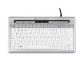 BakkerElkhuizen S-board 840 klawiatura Biuro USB QWERTY British English Jasny Szary, Biały - 2987039