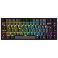 AKKO Black & Gold 3084B Plus Gaming Tastatur, RGB – Akko V3 Cream Yellow Pro Switches, ISO DE, schwarz & gold