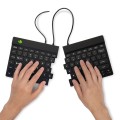 R-Go Tools Ergonomiczna klawiatura R-Go Split Break v2 z oprogramowaniem break, QWERTY_US, przewodowa, czarna - 3024329