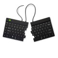 R-Go Tools Ergonomiczna klawiatura R-Go Split Break v2 z oprogramowaniem break, QWERTY_US, przewodowa, czarna - 3024328