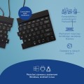 R-Go Tools Ergonomiczna klawiatura R-Go Split Break v2 z oprogramowaniem break, QWERTY_US, przewodowa, czarna - 3024332