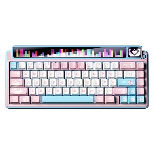 Klawiatura gasket AMG65 Blue LightFeather switch RGB LEOBOG - 3011311