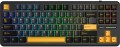 Klawiatura gasket F87 Thunder Black GrayWood switch RGB AULA - 3011227