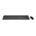 Zestaw klawiatura + mysz MSI Forge K210 Wireless Mouse and Keyboard Combo bezprzewodowe czarne - 2987165