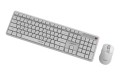 GEMBIRD BEZPRZEWODOWY ZESTAW KLAWIATURY + MYSZ SILENT KEY PRO BUSINESS, BIAŁY, UKŁAD RU - 2987235