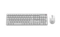 GEMBIRD BEZPRZEWODOWY ZESTAW KLAWIATURY + MYSZ SILENT KEY PRO BUSINESS, BIAŁY, UKŁAD RU - 2987233