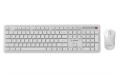 GEMBIRD BEZPRZEWODOWY ZESTAW KLAWIATURY + MYSZ SLIM PRO BUSINESS NA BIURKO,BIAŁY, UKŁAD US - 2987206