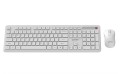 GEMBIRD BEZPRZEWODOWY ZESTAW KLAWIATURY + MYSZ SLIM PRO BUSINESS NA BIURKO,BIAŁY, UKŁAD US - 2987207