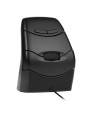 Mysz pionowa Bakker Elkhuizen DXT 3 - ergonomiczna, prawo- i leworęczna - optyczna - 7 przycisków - bezprzewodowa, przewodowa - 2,4 GHz, USB-C - odbiornik bezprzewodowy (USB) - 2987771