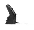 Mysz pionowa Bakker Elkhuizen DXT 3 - ergonomiczna, prawo- i leworęczna - optyczna - 7 przycisków - bezprzewodowa, przewodowa - 2,4 GHz, USB-C - odbiornik bezprzewodowy (USB) - 2987772